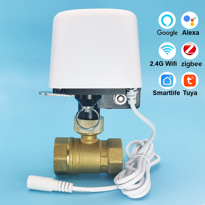 Home Assistant Tuya - Válvula de Água Tuya Zigbee Wifi