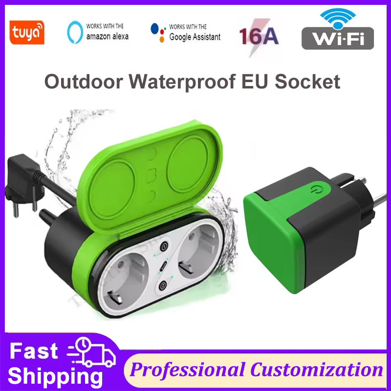 Smart Relay Tuya - Tomada Inteligente Externa Tuya EU 16A