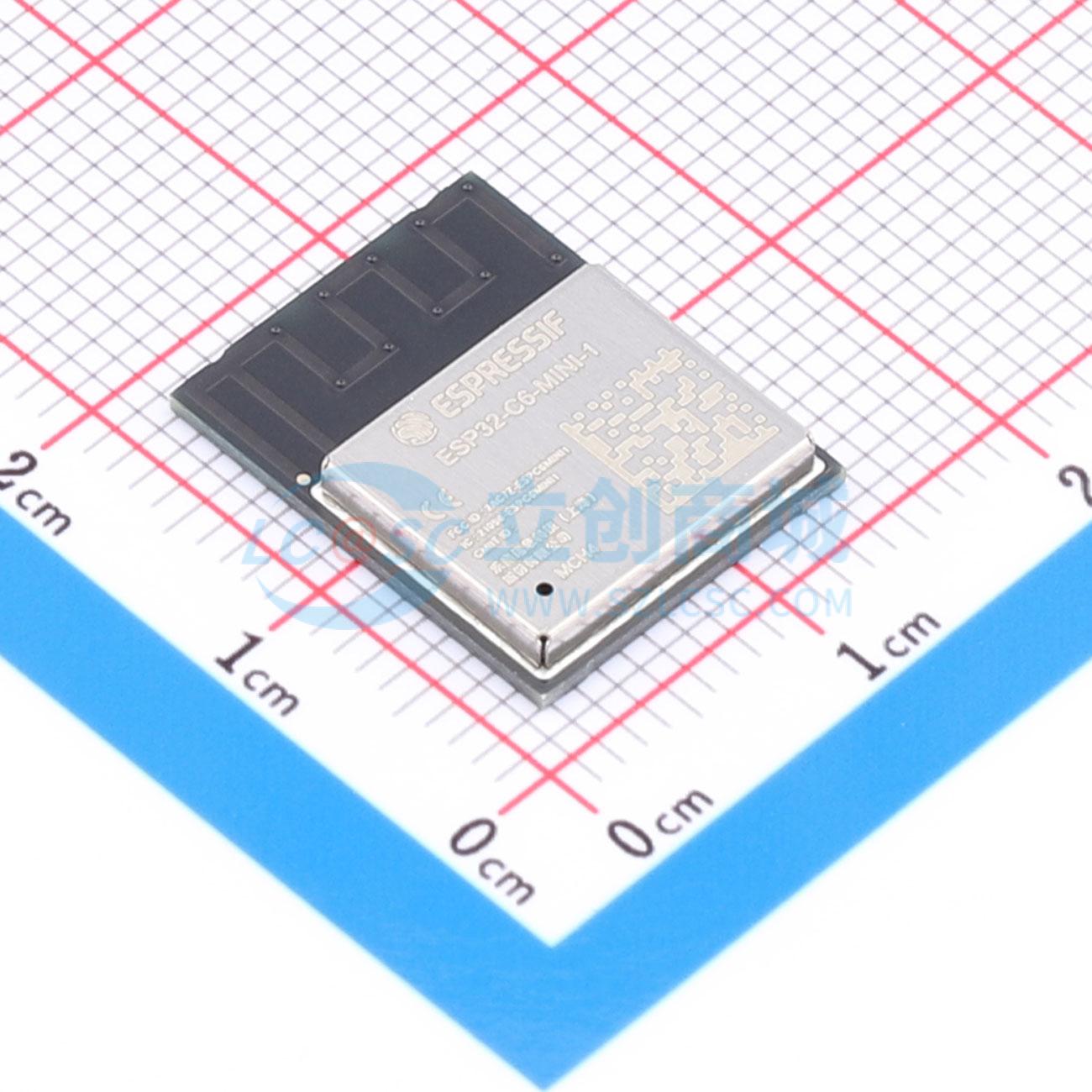 Smart Home Module Iot - 3pcs ESP32-C6-MINI-1-H4 SMD 16.6x13.2mm Módulo WiFi