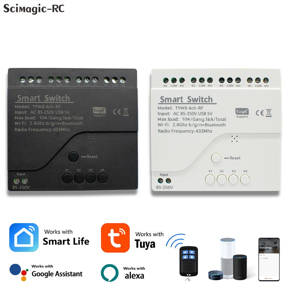 Tuya 4 Channel - Módulo de interruptor wi-fi inteligente tuya,