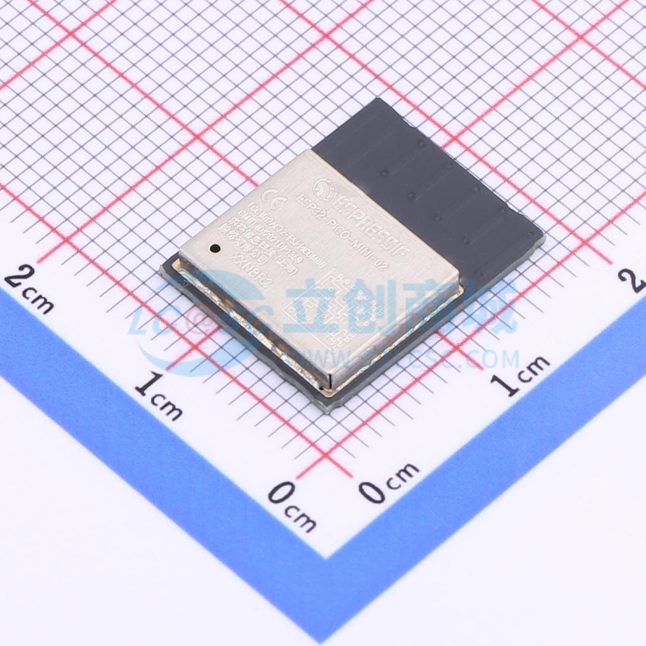 Smart Home Module Iot - 3pcs ESP32-PICO-MINI-02-N8R2 SMD-53P 16.6x13.2mm ESP32 Bluetooth4.2
