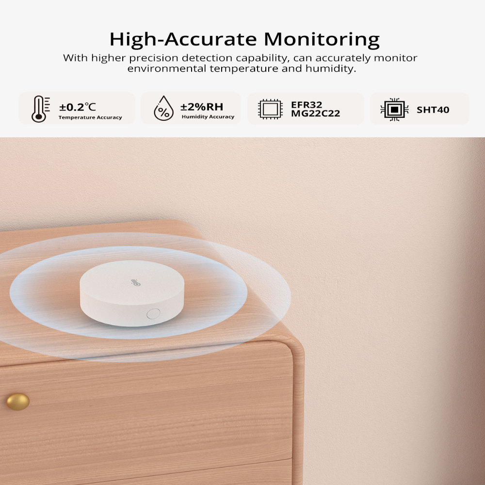 Sonoff - Sonoff SNZB-02P inteligente zigbee sensor de