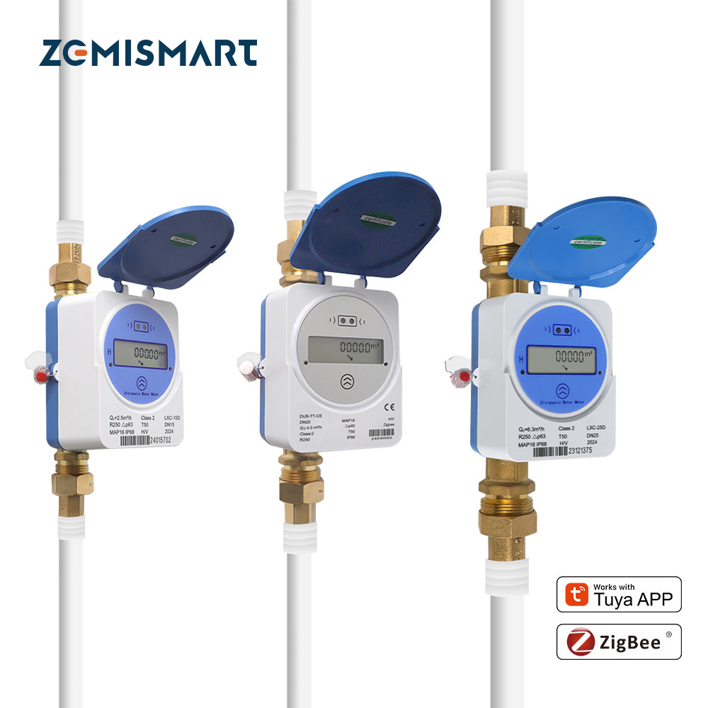 Home Assistant Tuya - Medidor de Água Ultrassônico Inteligente Zemismart