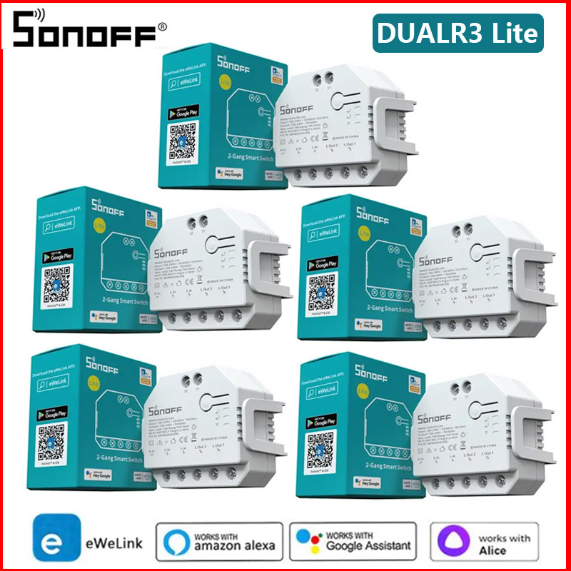 1-8 unidades Interruptor Intel - Sonoff avaliação e preço