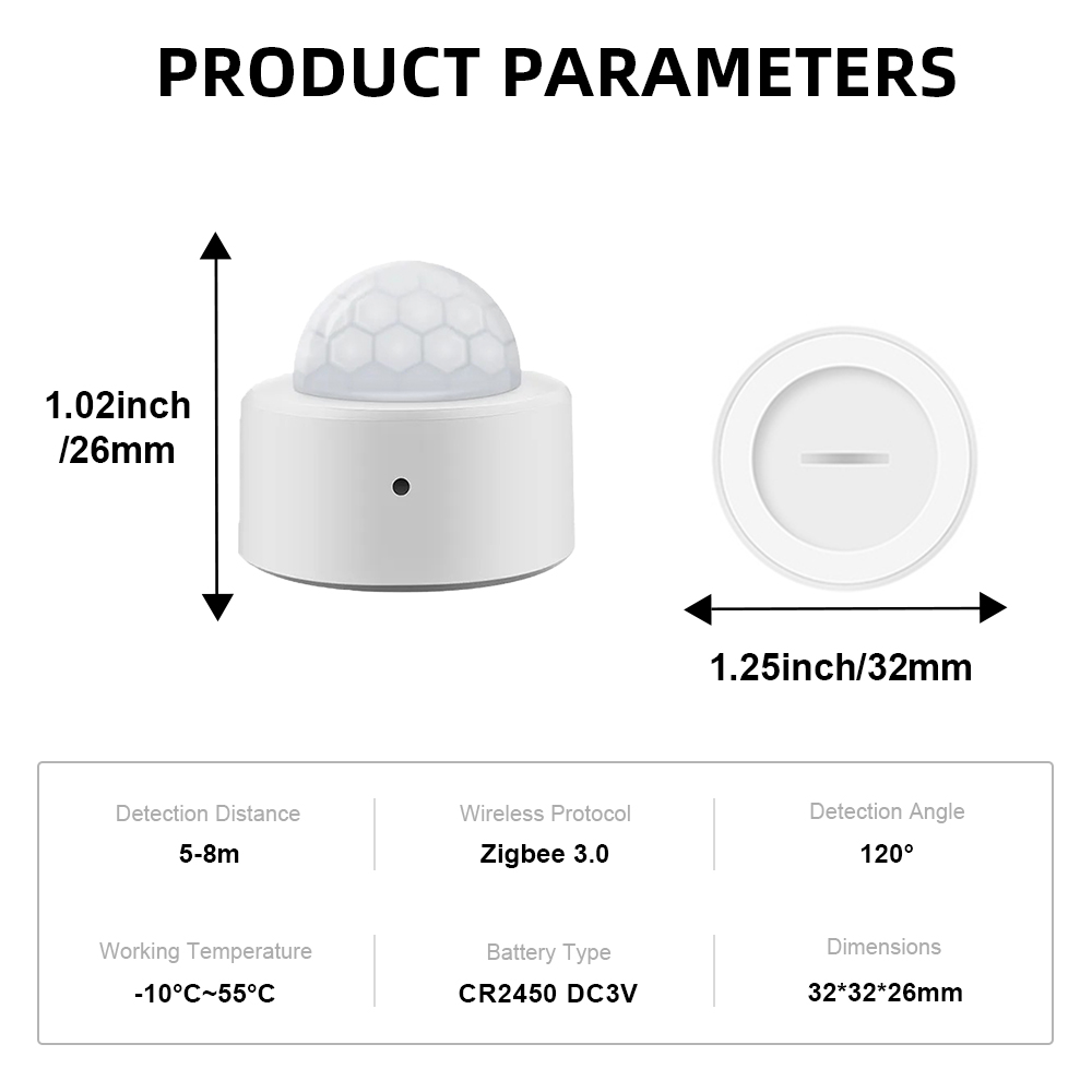 Sensor de Luz Tuya ZigBee, Sen - Home Assistant Tuya avaliação e preço