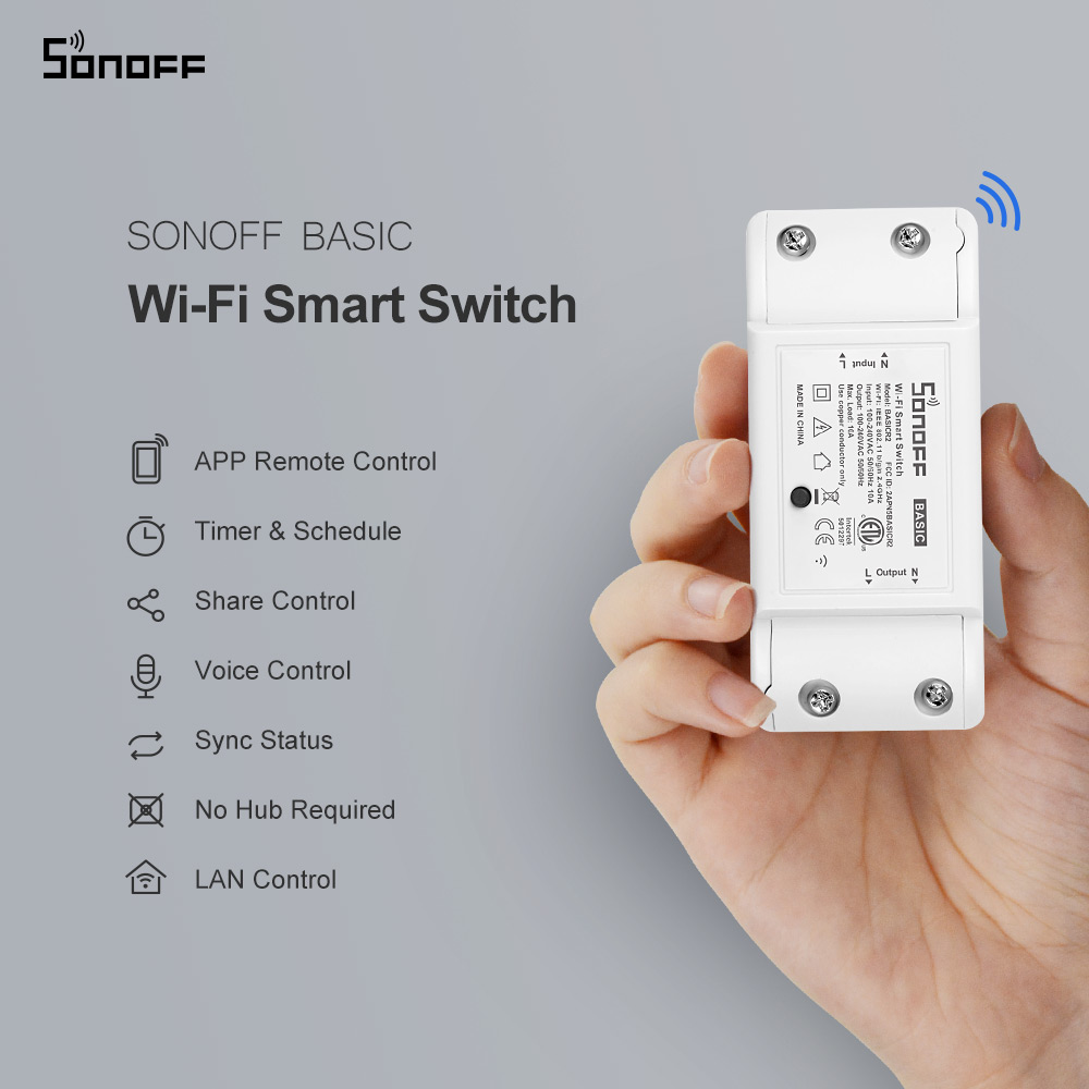 Itead SONOFF Basic R2 Básico I - Sonoff Mini R4 avaliação e preço