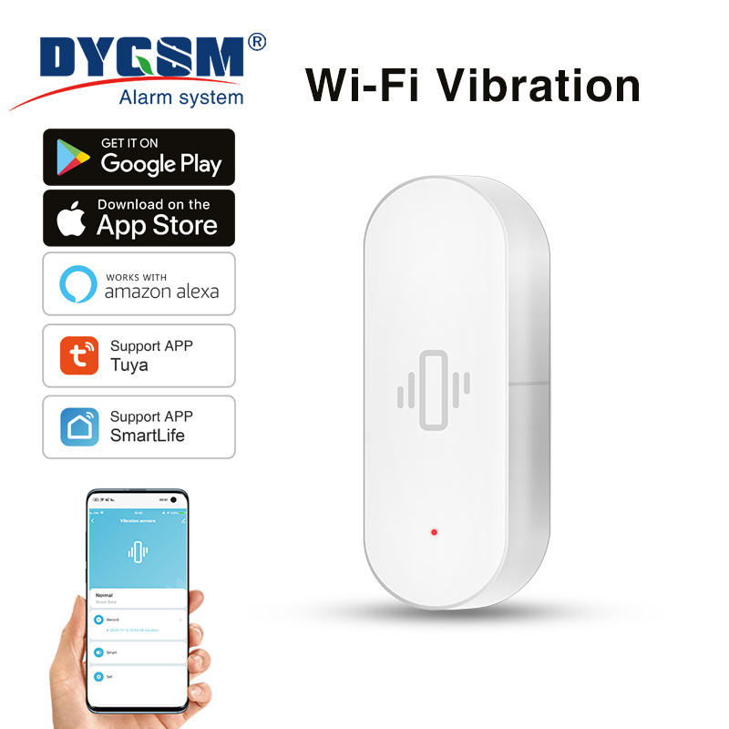 Sensor de Vibração WiFi Tuya,  - Home Assistant Tuya avaliação e preço