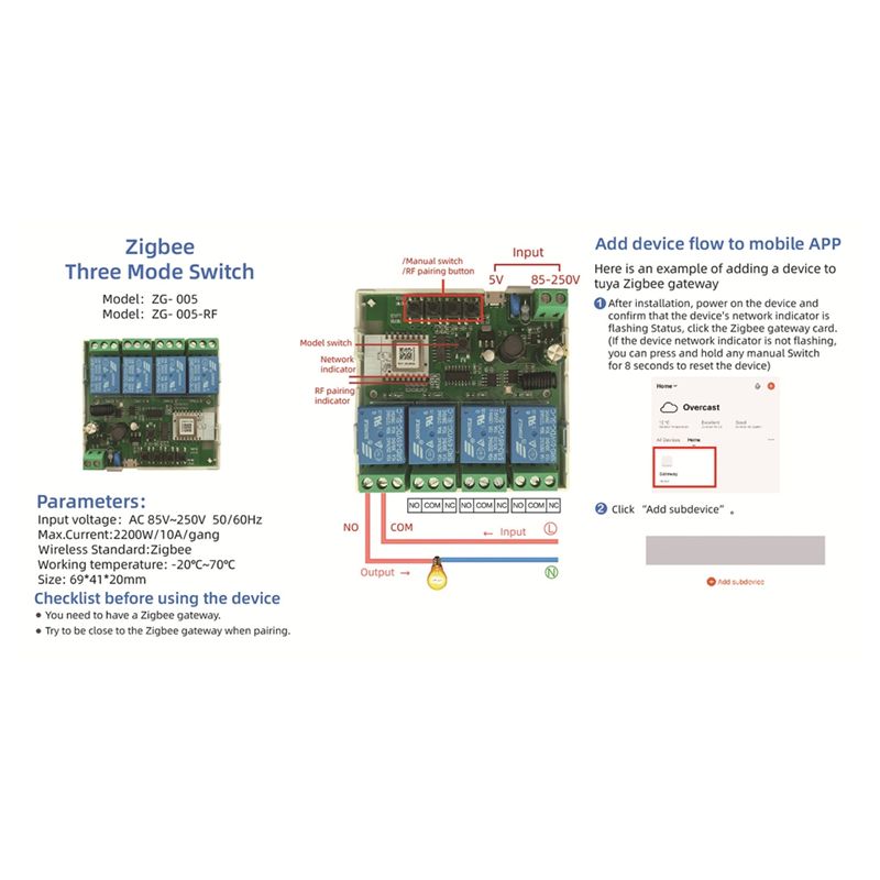 [NEWA08R] Módulo de Interrupto - Smart Relay Tuya avaliação e preço