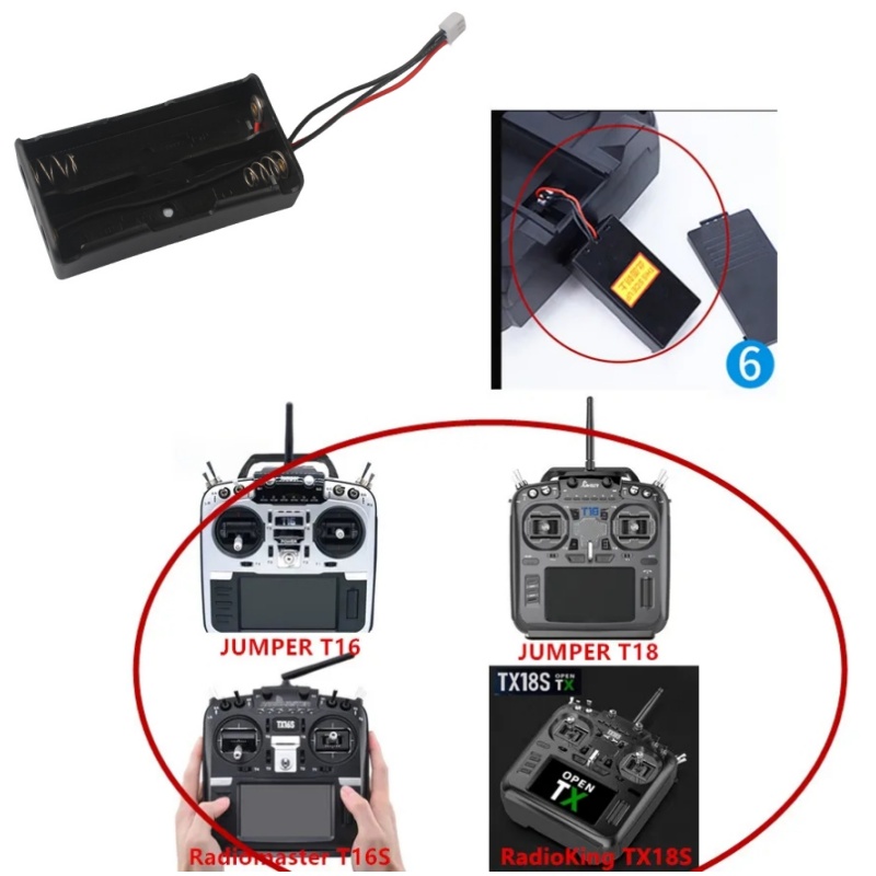 Caixa de Bateria RadioMaster T - Shelly Plug avaliação e preço