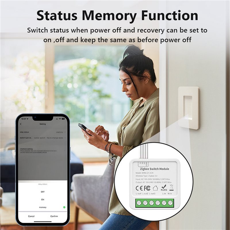 ABGR-2X tuya zigbee 3 ch diy i - Smart Relay Tuya avaliação e preço