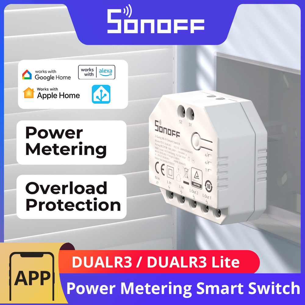 Módulo de Relé Duplo SONOFF DU - Sonoff Mini R4 avaliação e preço