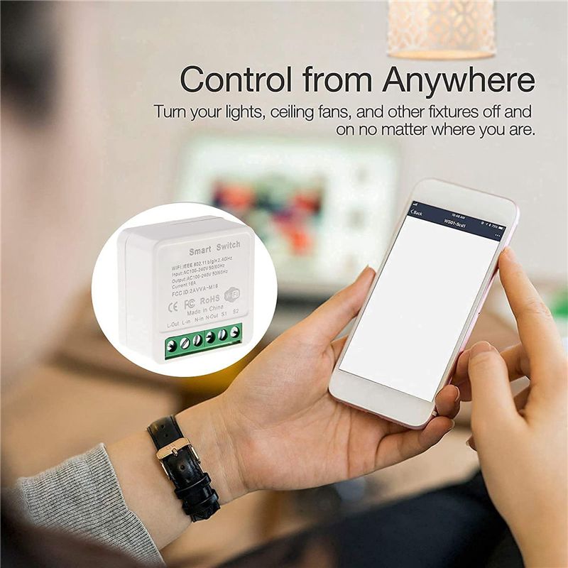 Interruptor de relé Wi-Fi inte - Smart Relay Tuya avaliação e preço